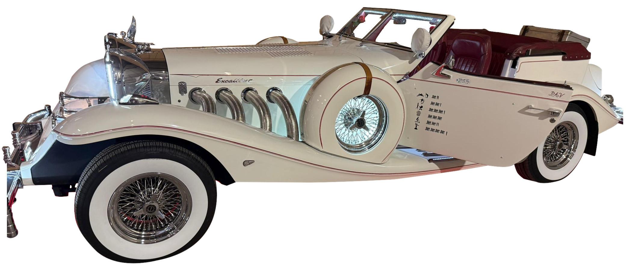 Excalibur, voiture à louer