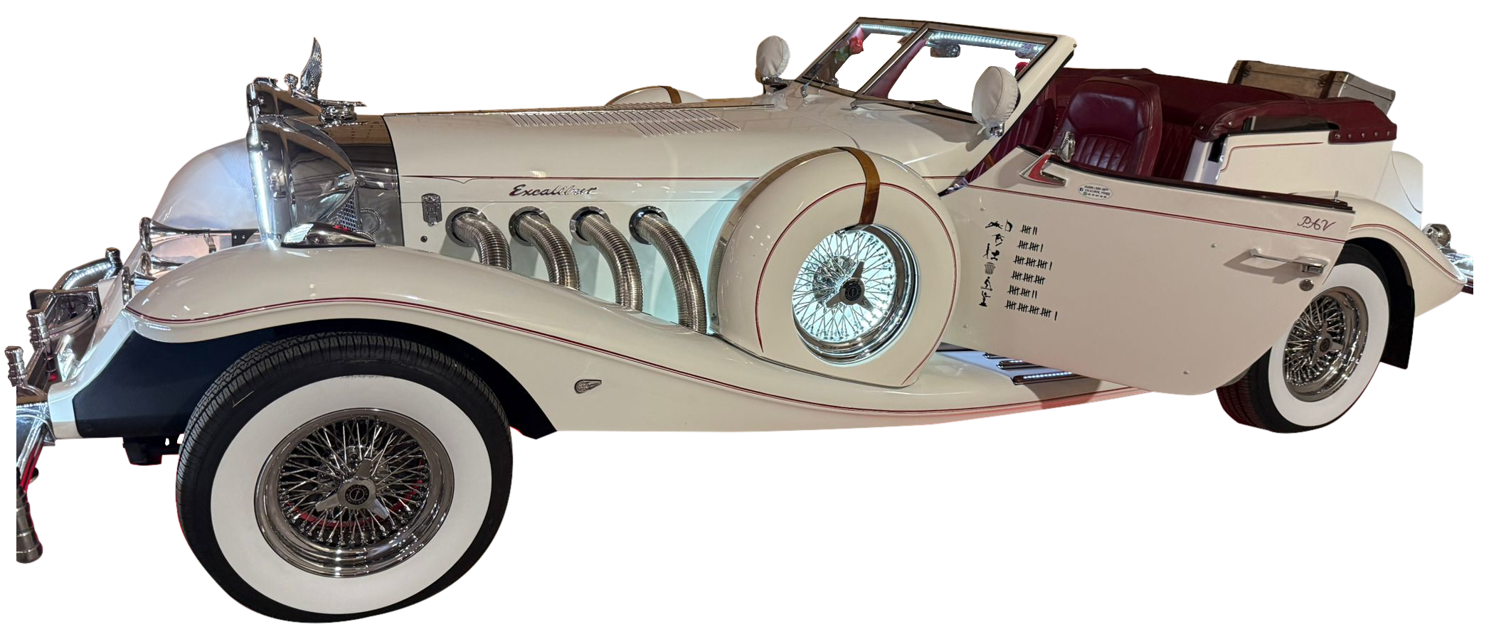 Excalibur, voiture à louer